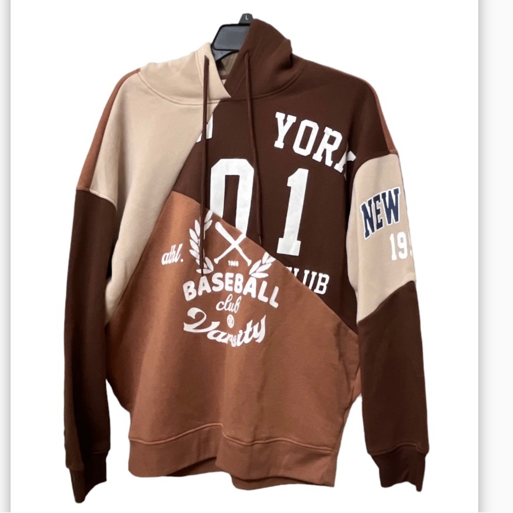 CULT FAVORITE  BASEBALL HOODIE Mean